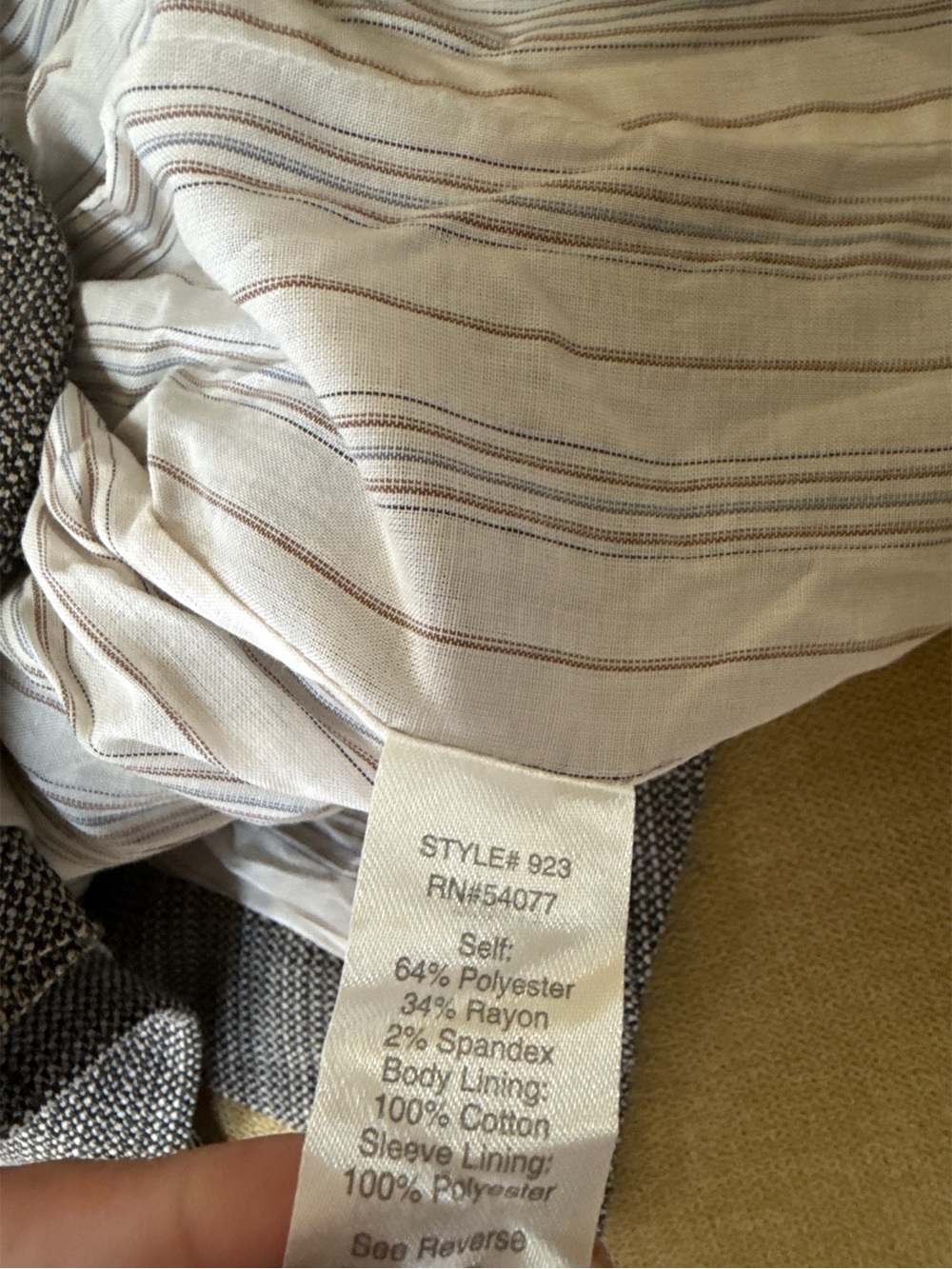 CAbi Barrister Tweed Blazer - Picture 8 of 8